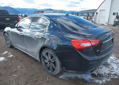 2015 Maserati Ghibli S Q4 z USA, uszkodzony, nr VIN ZAM57RTA0F1130028